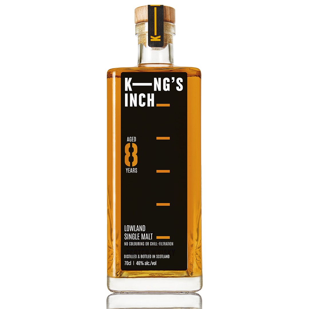 King's Inch 8 Year Old Single Malt Whisky | Lowland Scotch 70cl